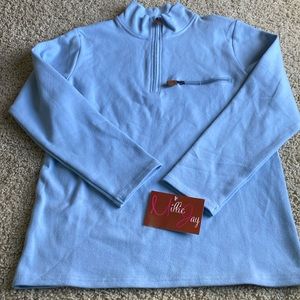 Millie Jay blue pullover dressy sweatshirt boys size 12 NWT
